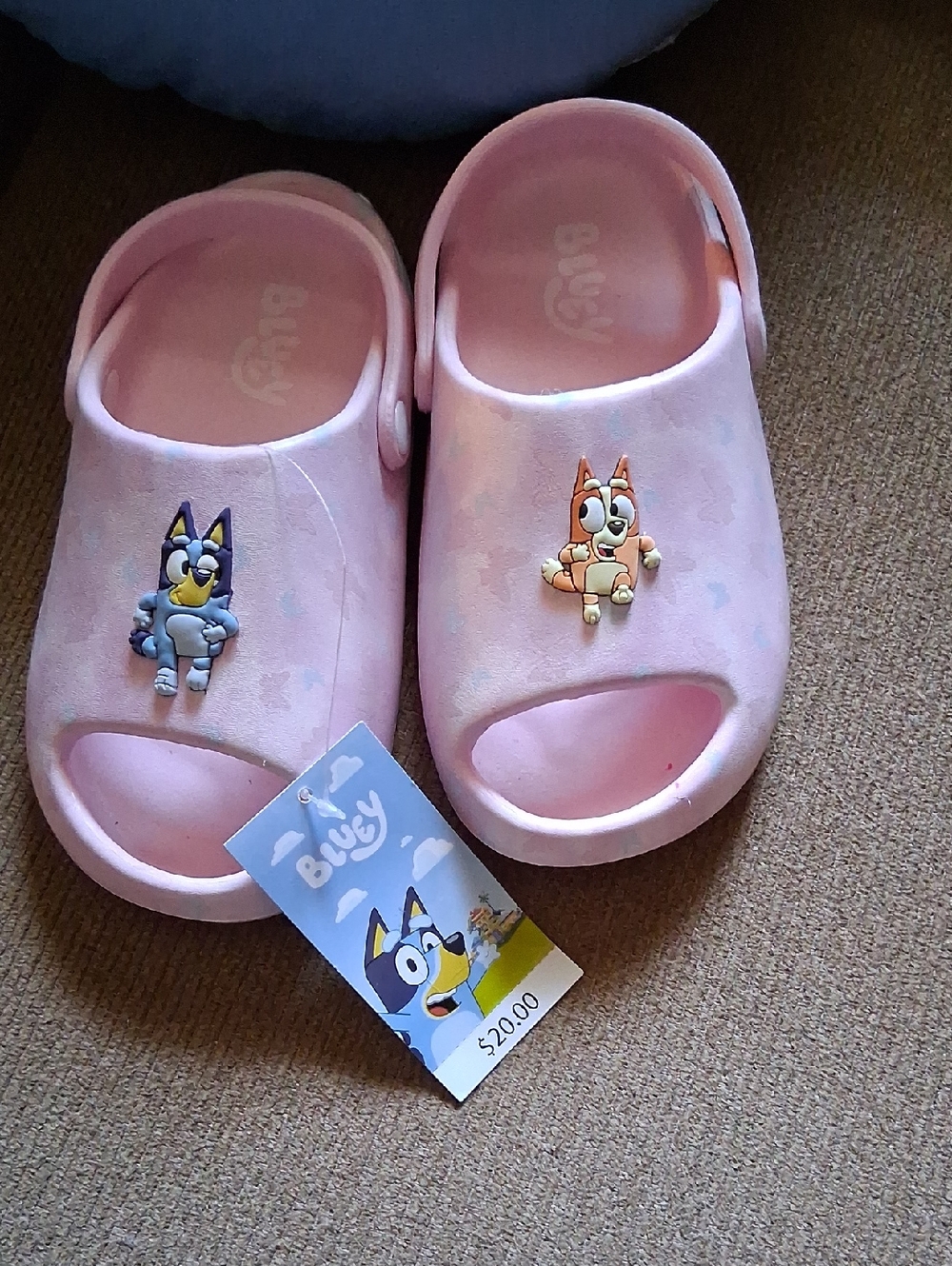 Kids Bluey Slip-On Sandals - Picture 2 of 5
